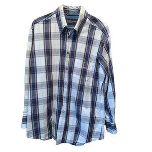 Men's Blue Willi's Cotton Shirt Size Medium